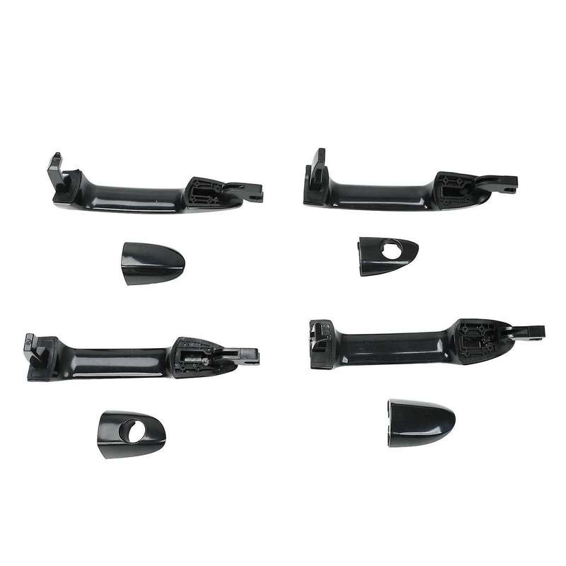 Fit 2004-2009 Spectra Set of 4Pcs Exterior Outside Door Handle Front Rear