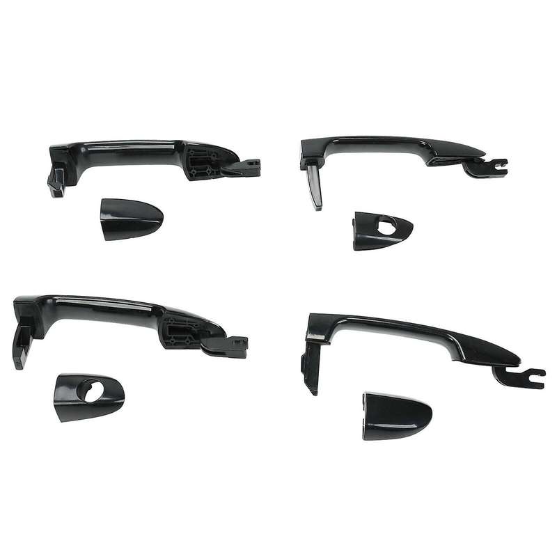 Fit 2004-2009 Spectra Set of 4Pcs Exterior Outside Door Handle Front Rear