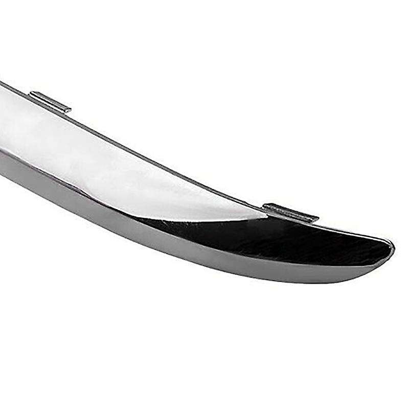 Fit for 2011-2014 300 Front Bumper Molding Chrome Trim Set LH & RH