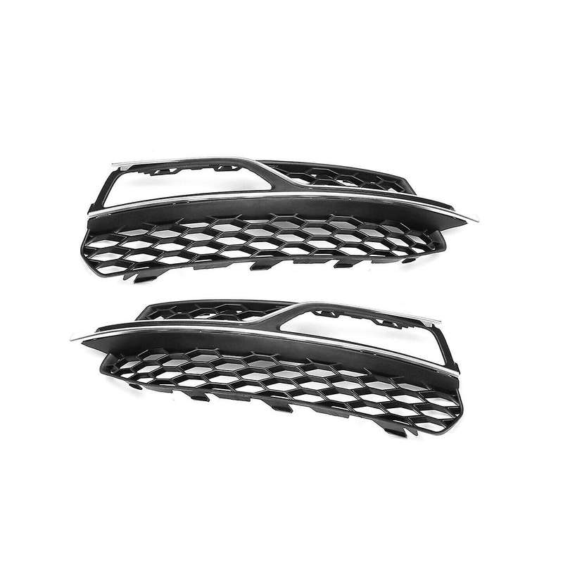 Fit for A3 2013-2016 S3 Car Fog Light Cover Lower Bumper Grill Grilles