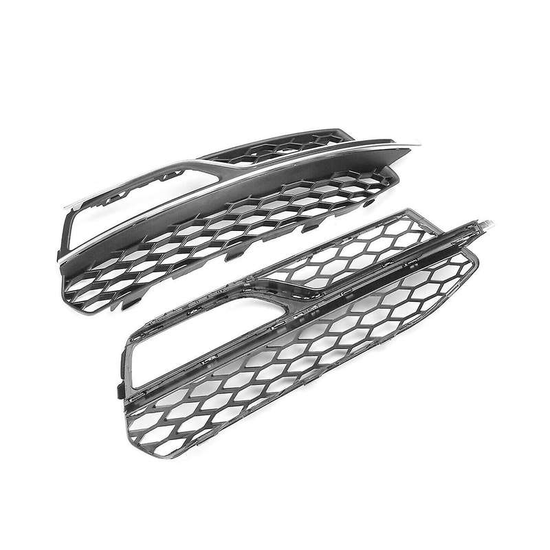 Fit for A3 2013-2016 S3 Car Fog Light Cover Lower Bumper Grill Grilles
