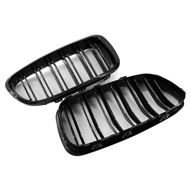 Fit for 5 Series F10 F11 F18 Glossy Black Front Grille Grill Kidney 528I 2010-2016