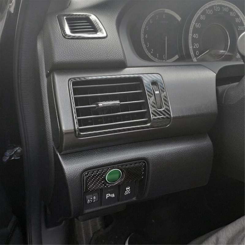 Fit for Accord 2013-2017 Carbon Fiber Button Panel Cover