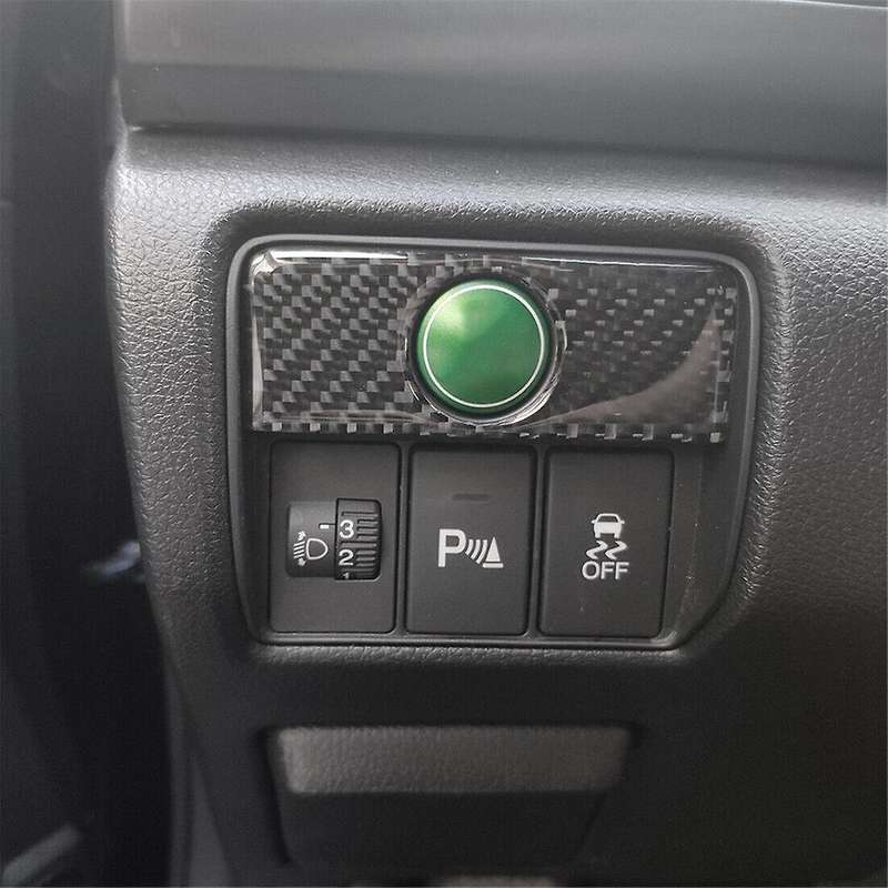 Fit for Accord 2013-2017 Carbon Fiber Button Panel Cover