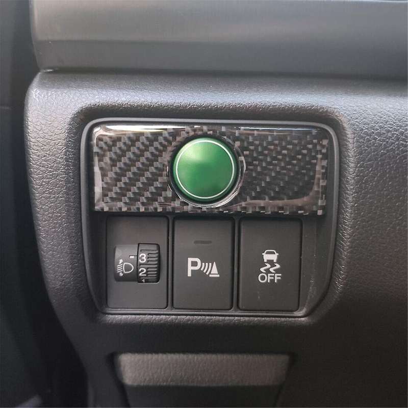 Fit for Accord 2013-2017 Carbon Fiber Button Panel Cover