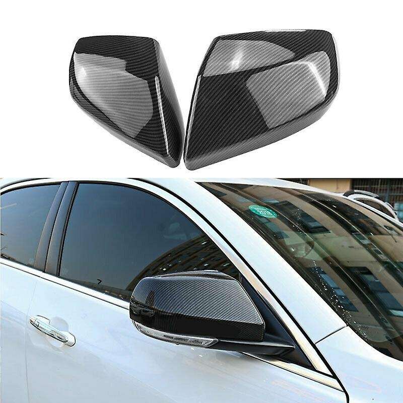 Fit for CT4 2020 Carbon Fiber Exterior Rear View Mirror Cover Trim