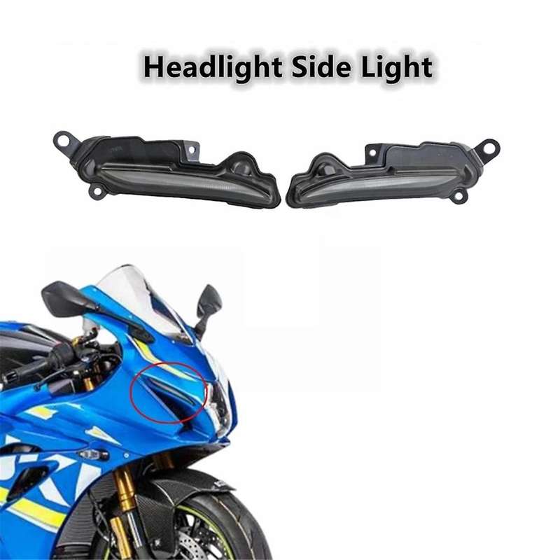 Fit for GSXR1000 GSXR 1000 2017 - 2023 Car LED Front Headlight Fog Decorative Side Light L7 L8 L9 L
