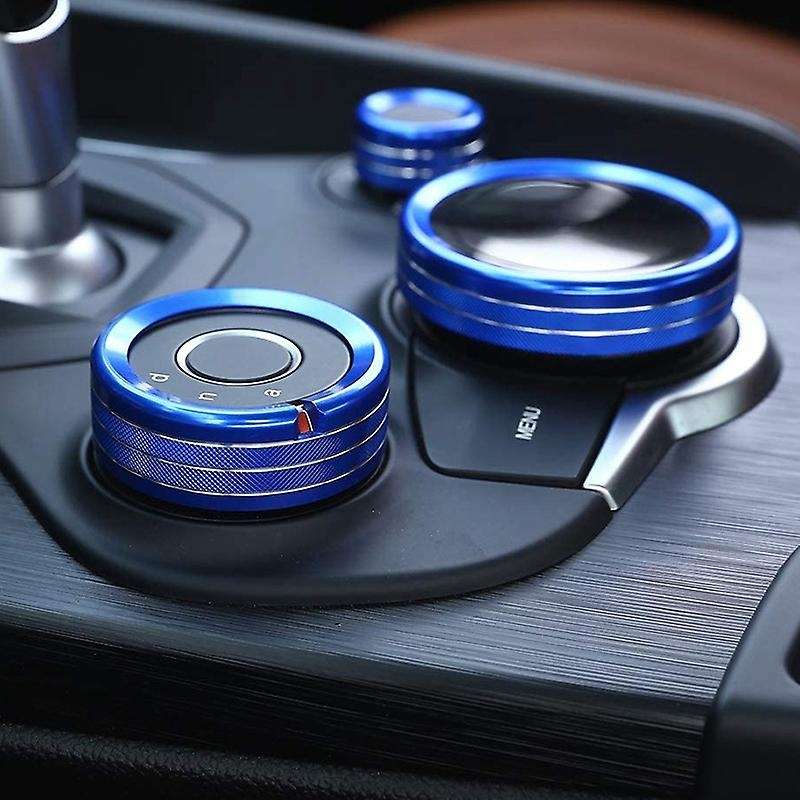 Fit for Stelvio Interior Accessories Car Interior Trim Multimedia Knob Cover