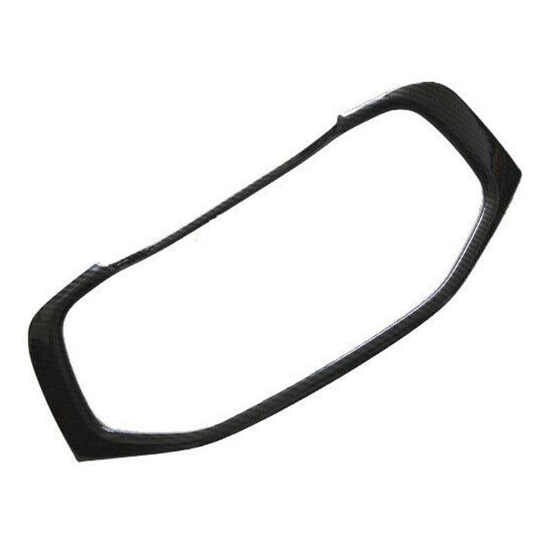 Fit for XC60 2018-2021 ABS Carbon Fiber Dashboard Panel Frame Cover Trim