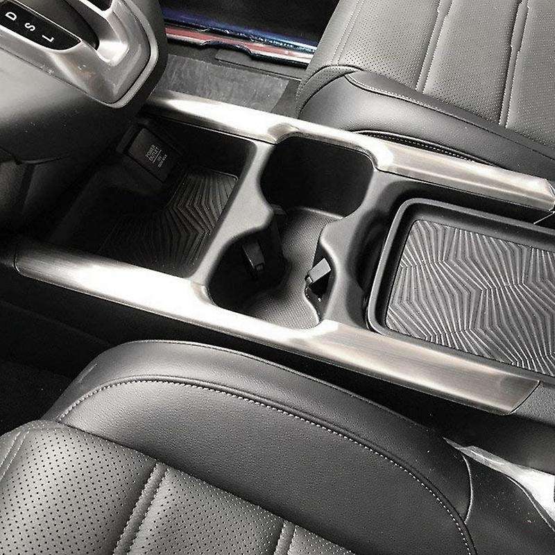 Fit for -V 2017 2018 2019 Front Console Cup Holder Panel Cover Trim
