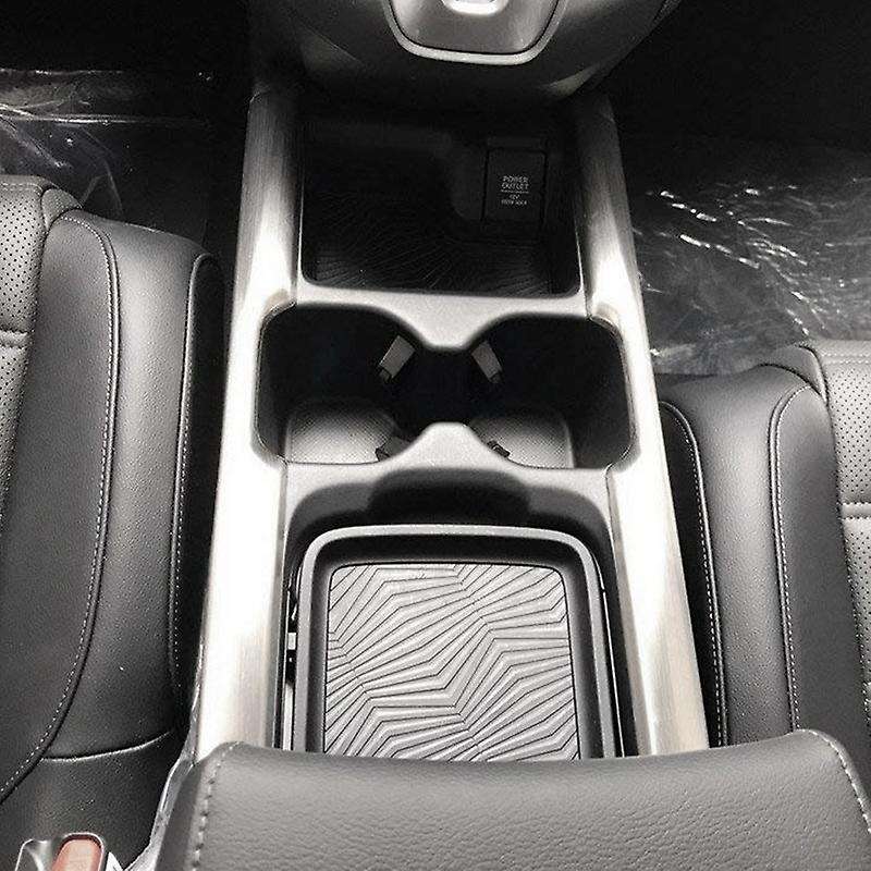 Fit for -V 2017 2018 2019 Front Console Cup Holder Panel Cover Trim