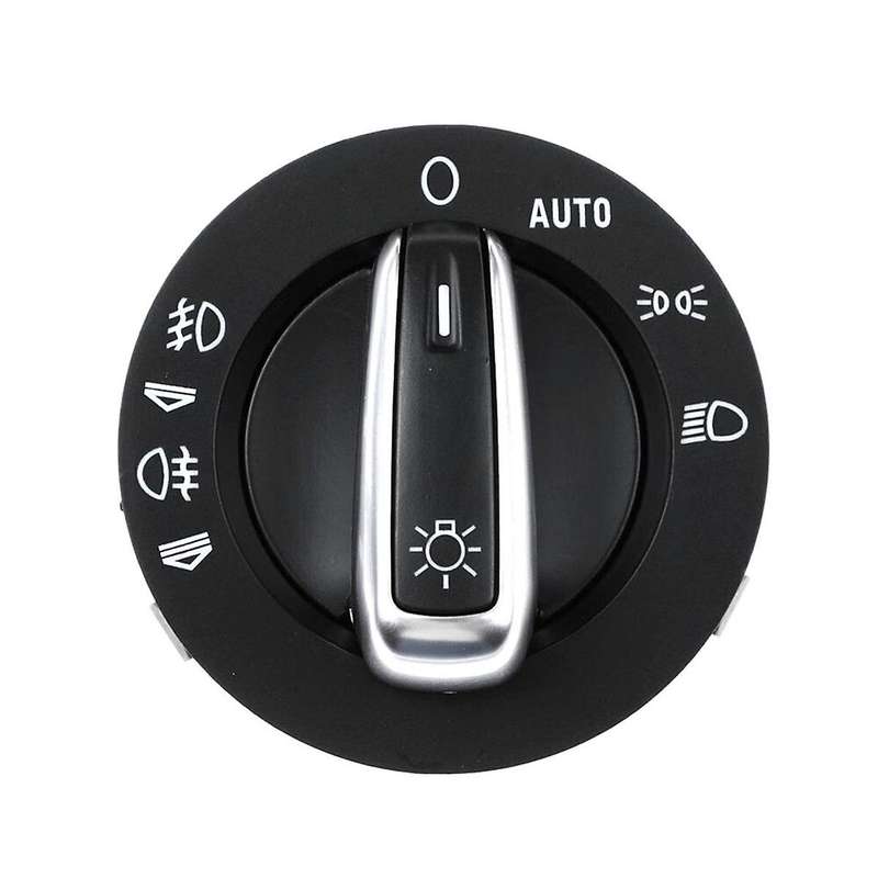 Fits for A6 S6 C6 RS6 Allroad Chrome Auto Headlight Switch Fog Light 4FD941531A 4F1941531E