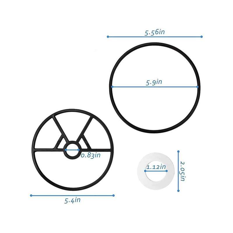 Fits for Multi-Port Valve Parts Pool and Spa O-Ring Gasket Rebuild Kit O-Ring