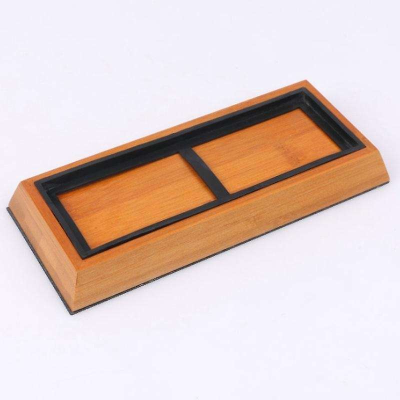 Fixed Desktop Chef Durable Cutter Sharpener Non Slip Base Home Silicone Whetstone Sharpening Stone B