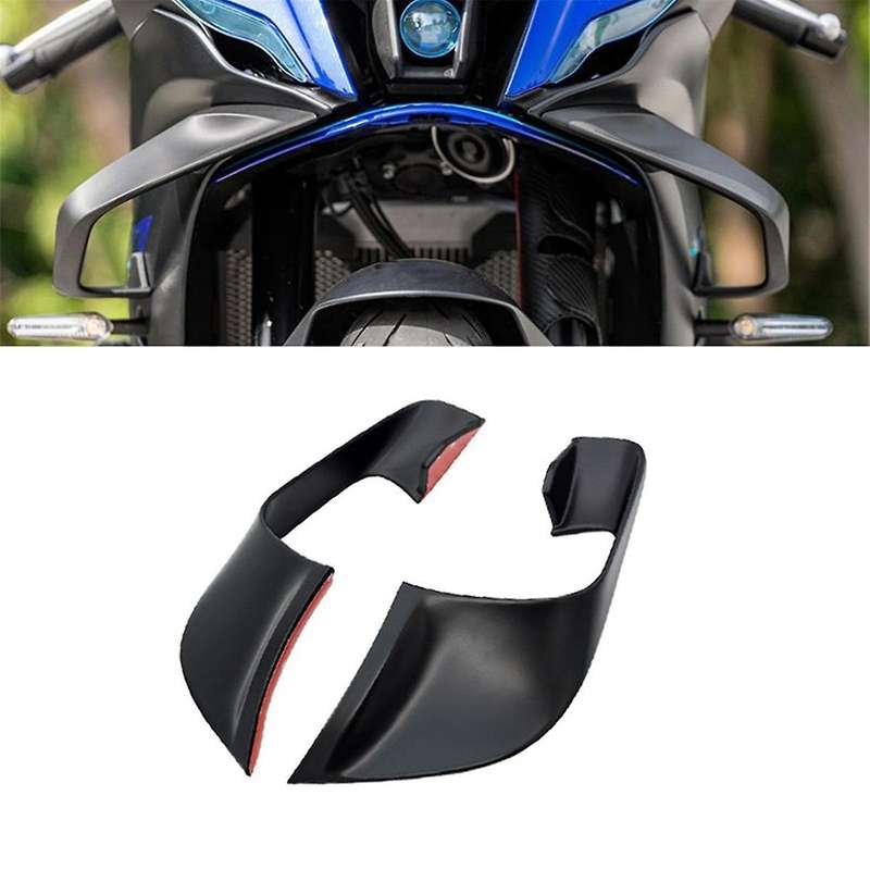 Fixed Wind Wing Motorcycle Wing Aerodynamic Fairing for R7 YZF R7 YZFR7 R7 2021 2022 2023 Matt Black