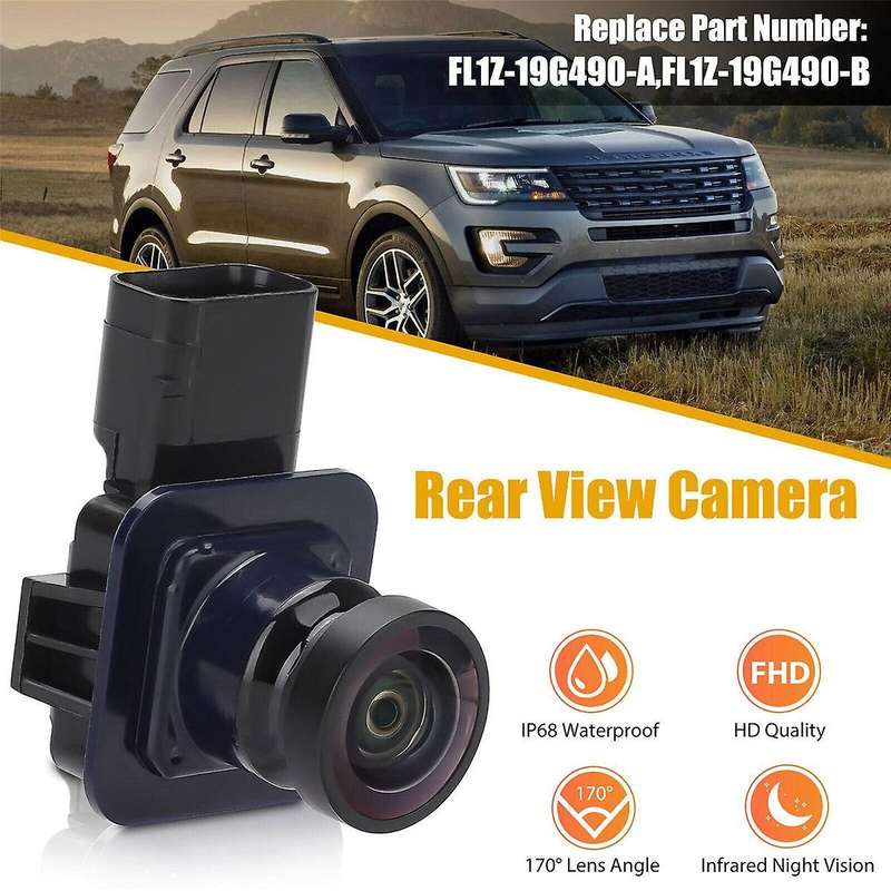 FL1Z-19G490-A/FL1Z-19G490-B New Rear View Reverse Camera Backup Camera for Expedition 2015-2017