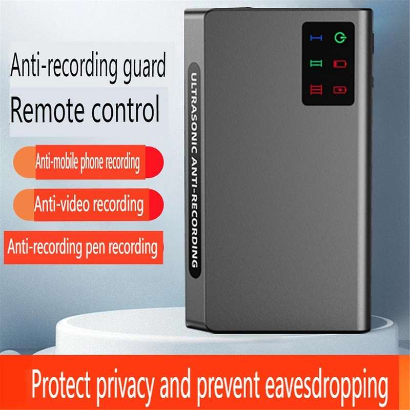 FL700 Anti Recording Interference Device 270 Mobile Phone Conversation Jammer Ultrasonic Voice Recor