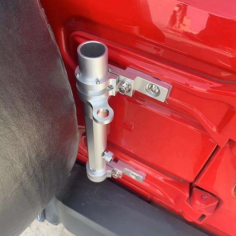 Flagpole Bracket Flag Pole Holder for Wrangler TJ JK JL 1997-2019 JT 2020 Car External Accessories B