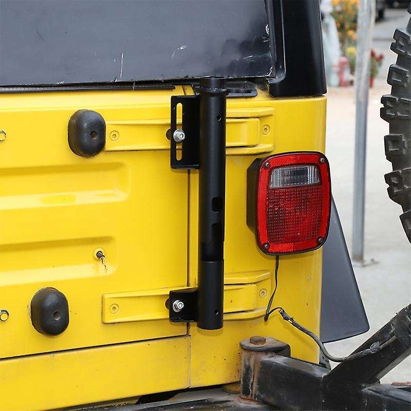 Flagpole Bracket Flag Pole Holder for Wrangler JL 2018-2021 JK 2007-2017 TJ 1997-2006 JT 2020 Access