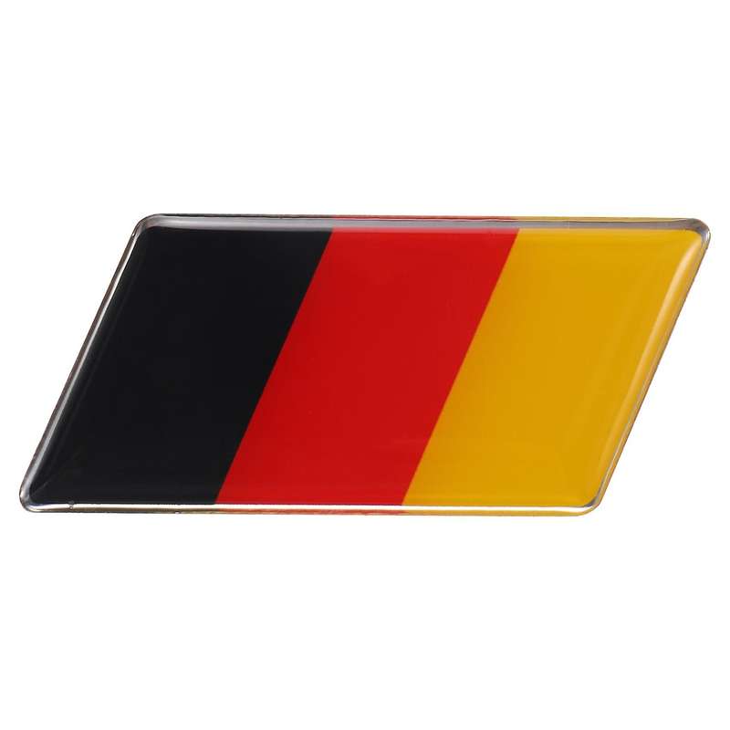 Flag Emblem Badge Sticker Front Grille Bumper for Car