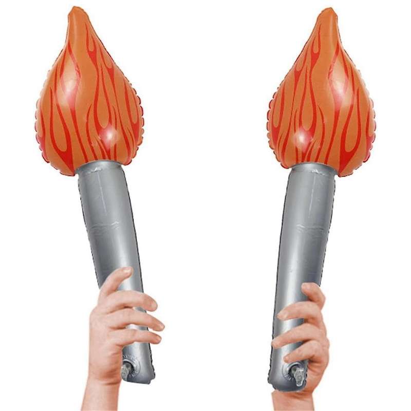 Flame Toy - Inflatable Torch Flame Toy, Fake Torch, Fun Inflatable Torch Toy