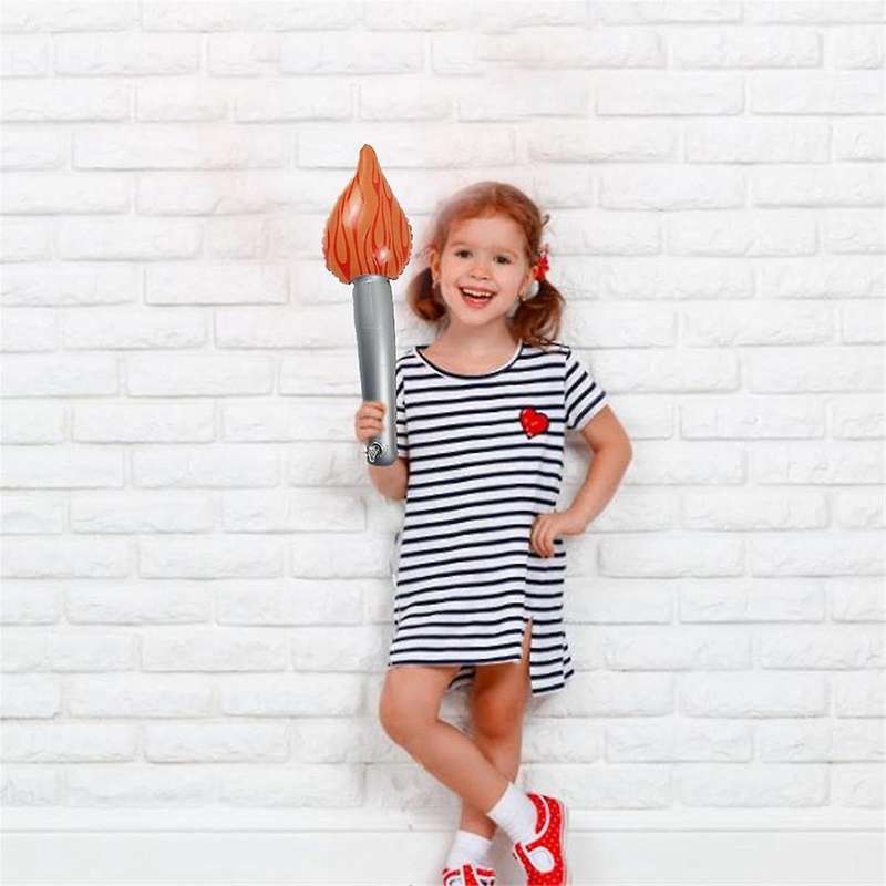 Flame Toy - Inflatable Torch Flame Toy, Fake Torch, Fun Inflatable Torch Toy
