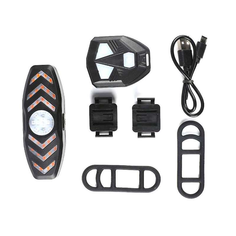 Flashing Tail Light with Horn Tail Light Rechargeable Wireless Remote Control Turn Light for Max G3