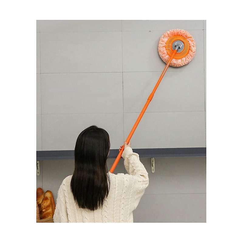 Flat Mop Lazy Mop 360 Rotatable Cleaning Mop Retractable Wall Cleaning Mop Rotating Mop for Floor
