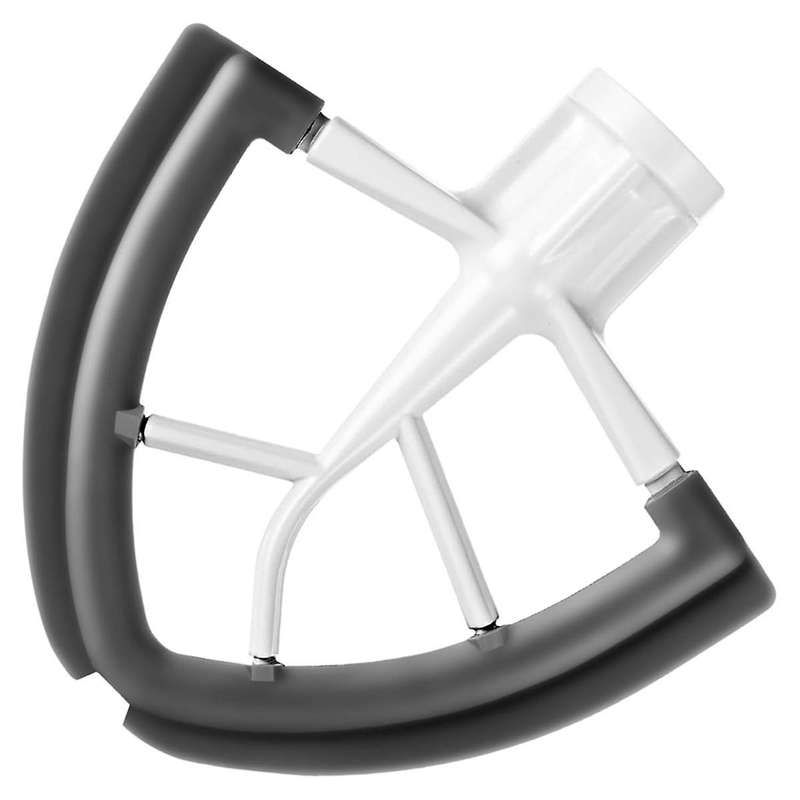 Flex Edge Beater for Mixer 4.5-5 Quart Tilt-head, Paddle Attachment Mixer with Silicone Edges Bowl S
