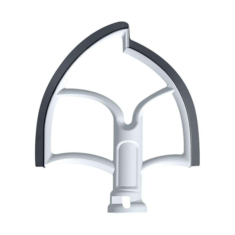 Flexible Edge Beater for 6 Quart Bowl Stand Mixer Attachment Flat Beater Paddle with Silicone Edges