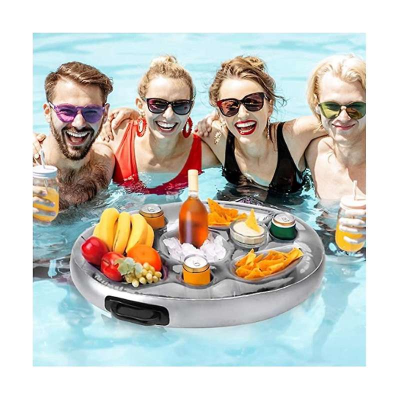 Floating Drink Holder for Pool, Pool Drink Holder Floats, Swimming Pool Accessories for Adults, Dri
