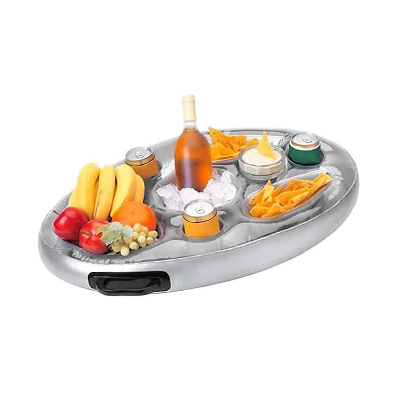 Floating Drink Holder for Pool, Pool Drink Holder Floats, Swimming Pool Accessories for Adults, Dri