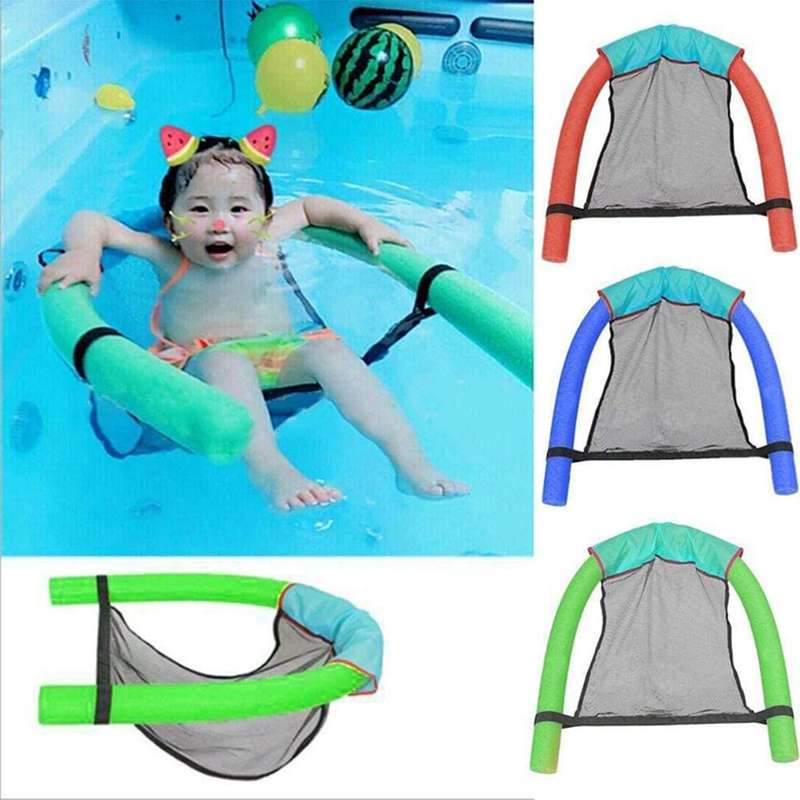 Floating Pool Water Hammock Float Floating Inflatable Pool Float Swimming Pool Chair Swim Ring Bed