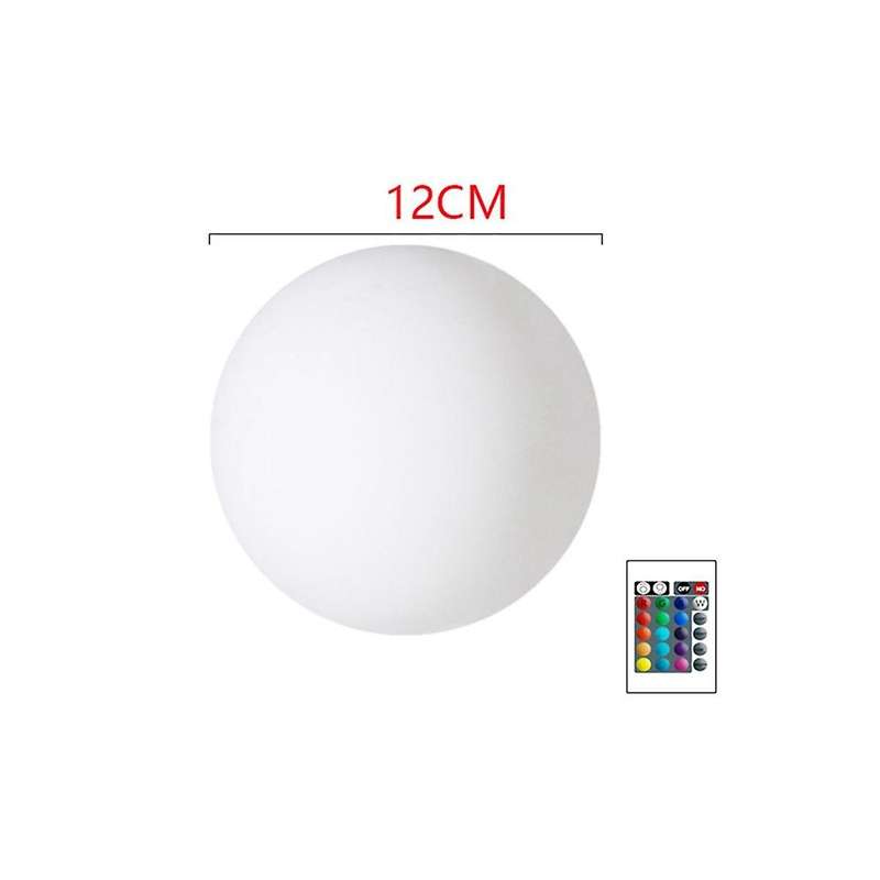 Floating Pool Lights, 14-Inch Inflatable Luminous Globe Color Change LED Pool Lights Ball Night Lig