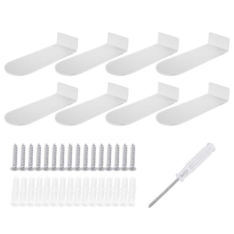 Floating Shoe Display Shelves for Wall Mount 8,clear Acrylic Floating Shelves for Showcase Sneaker