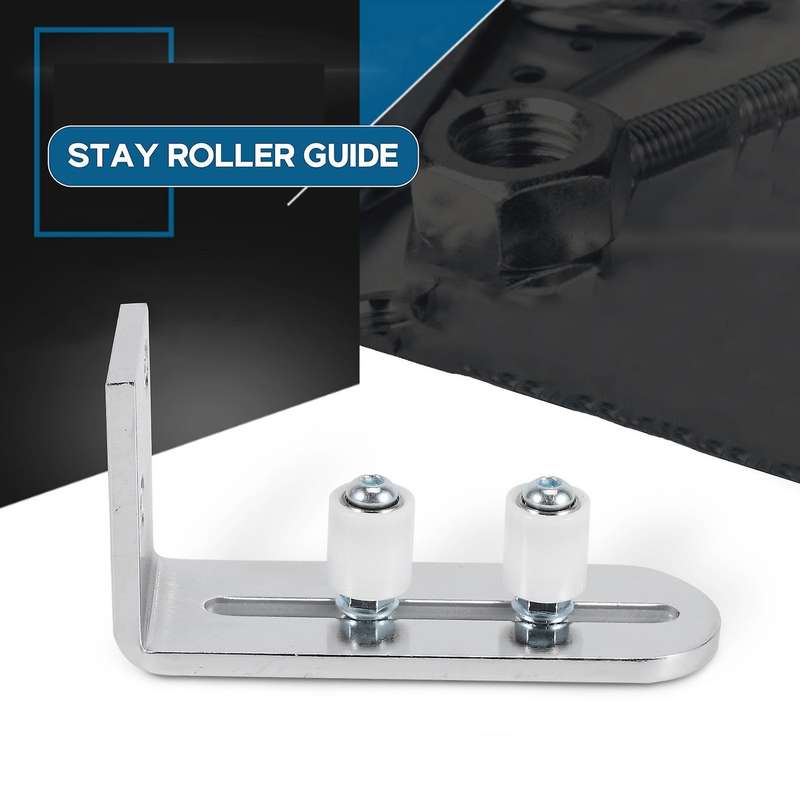 Floor Guide for Bottom Of Sliding Barn Doors Adjustable Wall Mount Stay Roller Guide