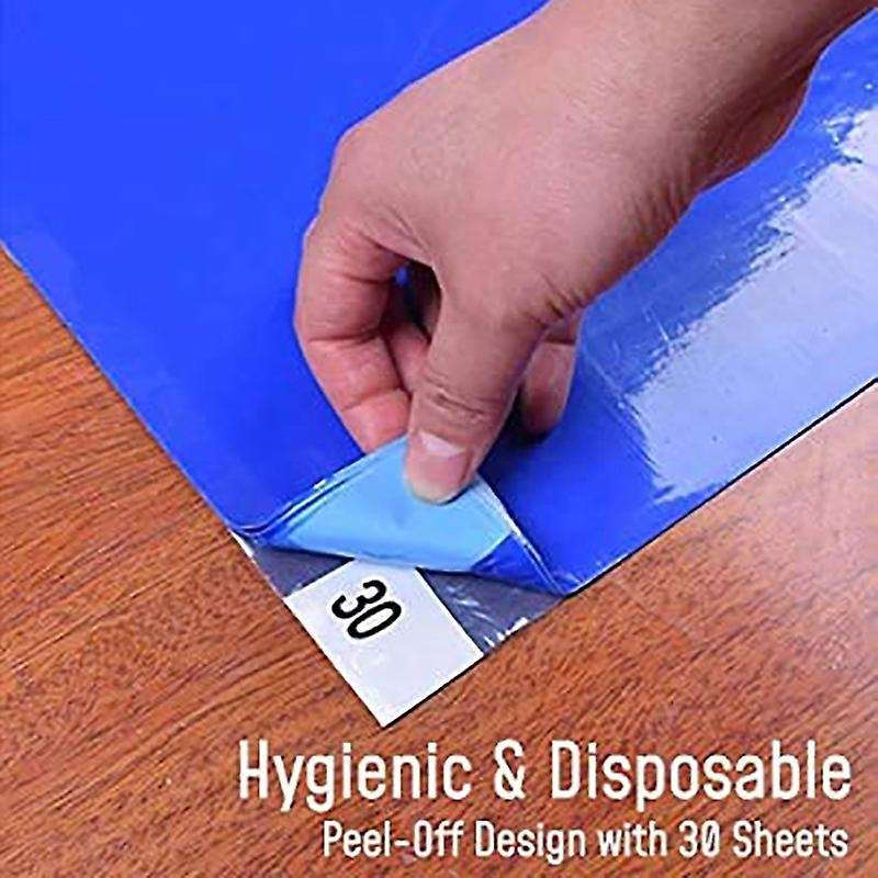 Floor Guard Peel Off Mat,Professional Grade Sticky Floor Protection Mats,Cleanroom Sticky Tac Mats(