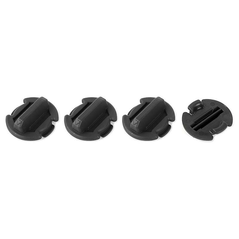 Floor Drain Plug for RZR XP 1000 RZR 900/S Turbo General 1000 2014-2021 Accessories 4PCS (Black)