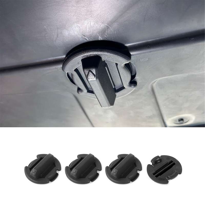 Floor Drain Plug for RZR XP 1000 RZR 900/S Turbo General 1000 2014-2021 Accessories 4PCS (Black)