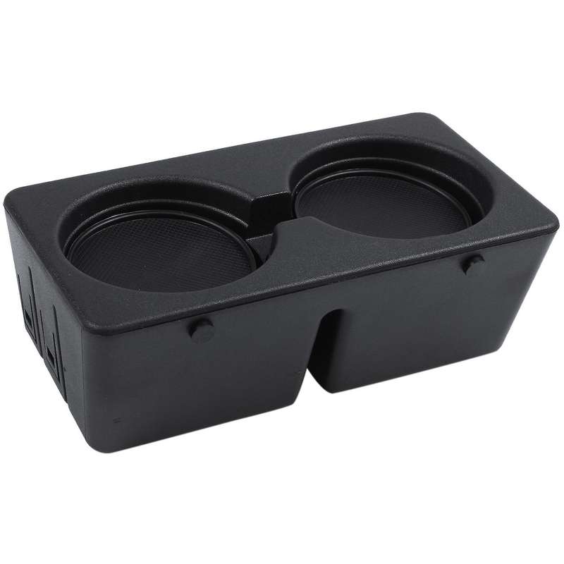 Floor Console Cup Holder Drink for Compatible with Chevy/ (2007-2013 Silverado/, 2007-2014 //tahoe)