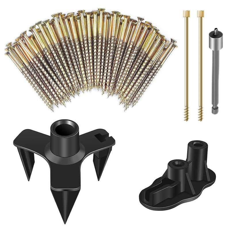 Floor Repair Kit, Floor Fix Screws Kit for Wood Floors, Eliminate Noise Under Floor,5 Tools and 100