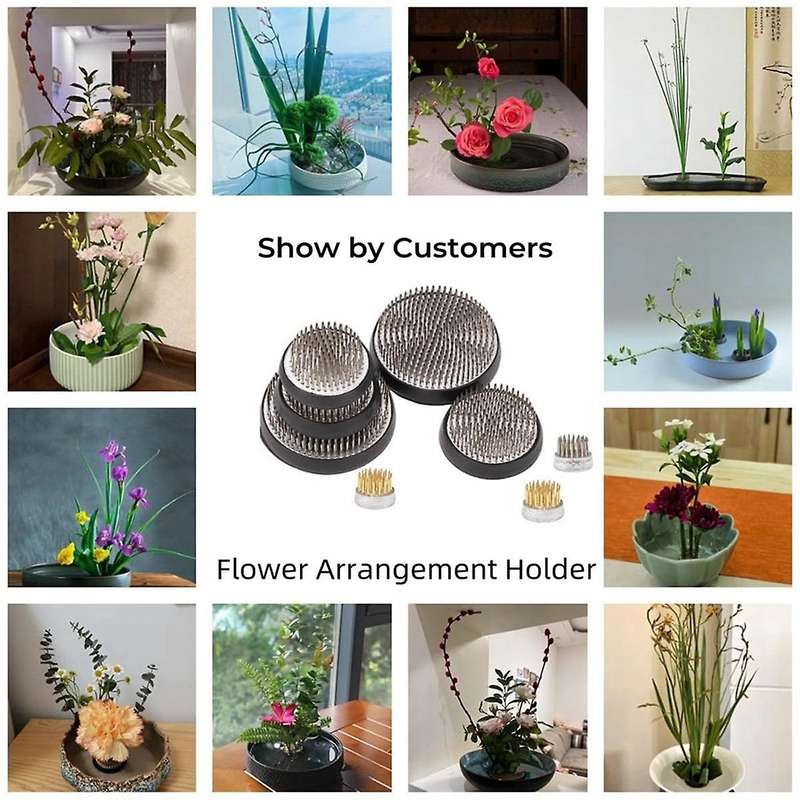 Flower Frogs for Arrangements Holder Flower Frog Brass Pin Frog for Classroom Teaching, Home, Office