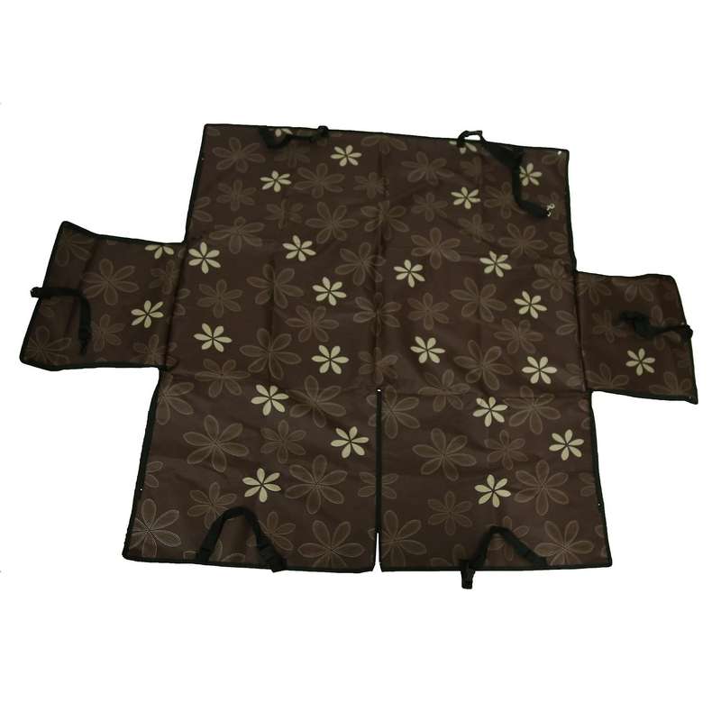 Flower Print Dog Car Back Seats Cover Pet Waterproof Car Oxford High Quality Cushion Protector