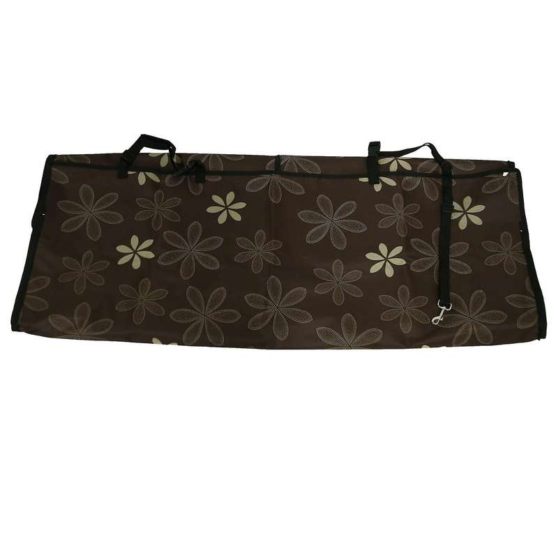 Flower Print Dog Car Back Seats Cover Pet Waterproof Car Oxford High Quality Cushion Protector