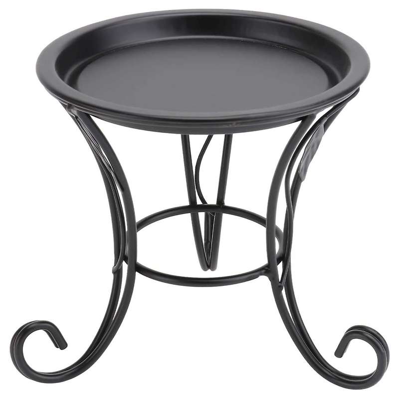 Flower Stool Metal Flower Stand,European Style Stool Balcony Floor Garden Flower Pot Planter Holder