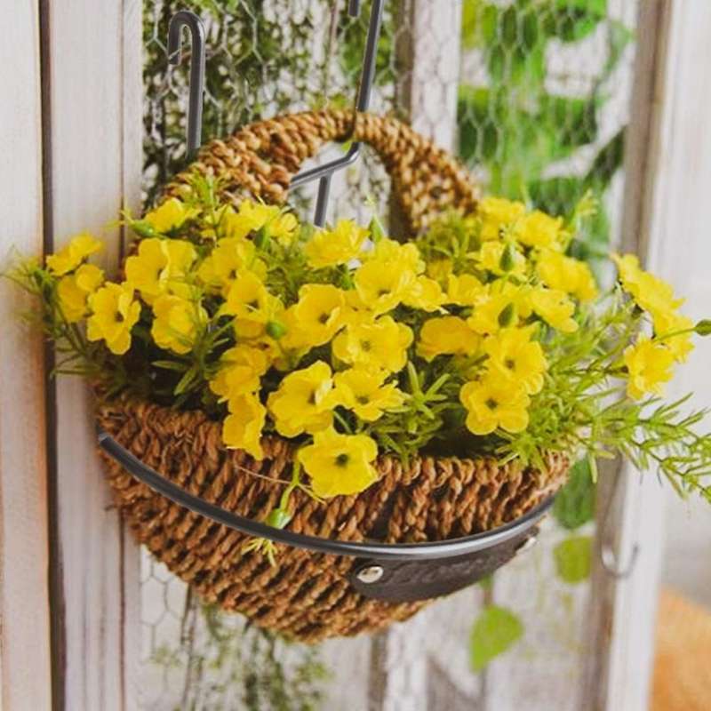 Flower Stand Hanging Rack for Flower Pot Household Plant Pot Rack Storage Holder Shelf Home Balcony