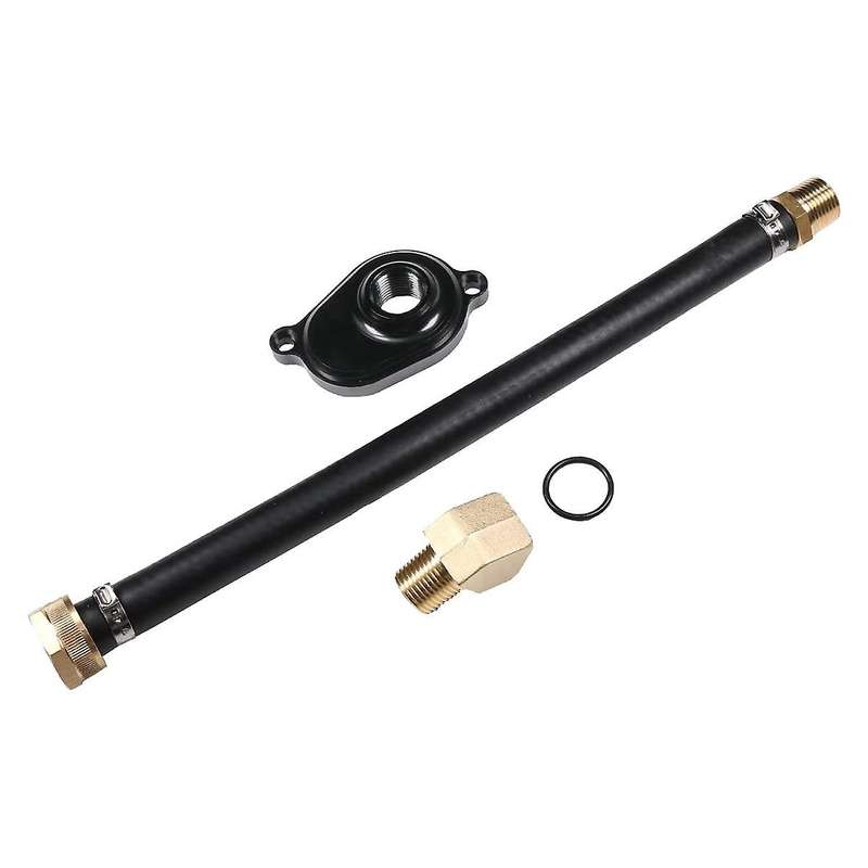 Flush Kit with Aluminum Anodize Adapter for 6.0l 2003 -2010