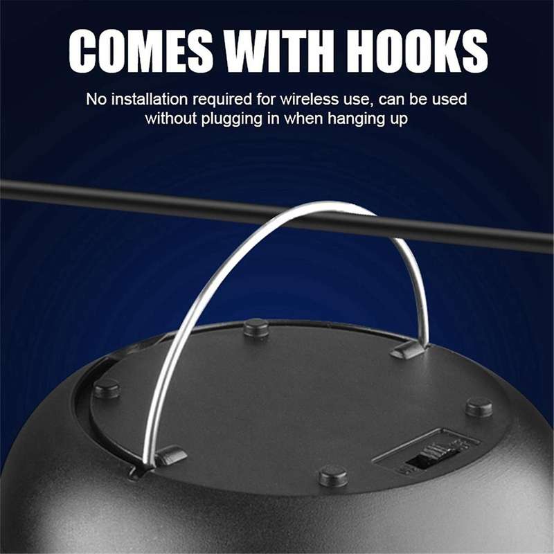 Fly Fans for Tables Fly Repellent Fan Indoor Outdoor with Anti Bug Light for Picnic, Party, Restaura