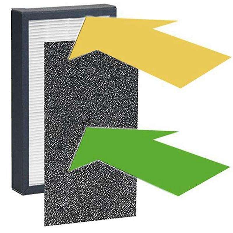 FLT4100 HEPA Replacement Filter E for AC4100, AC4100CA AC4150BL, AC4150PCA for Germ Air Purifiers