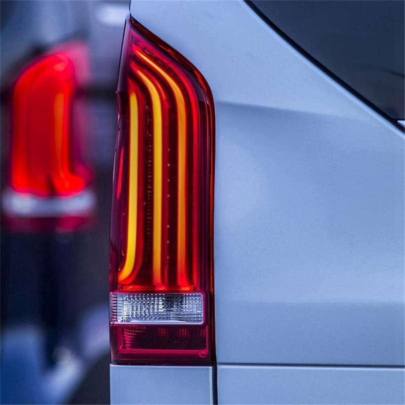 Flowing Left Rear LED Brake Taillight Assly A4478200064 for W447 Metris V-Class 2014-2020 Dynamic Tu